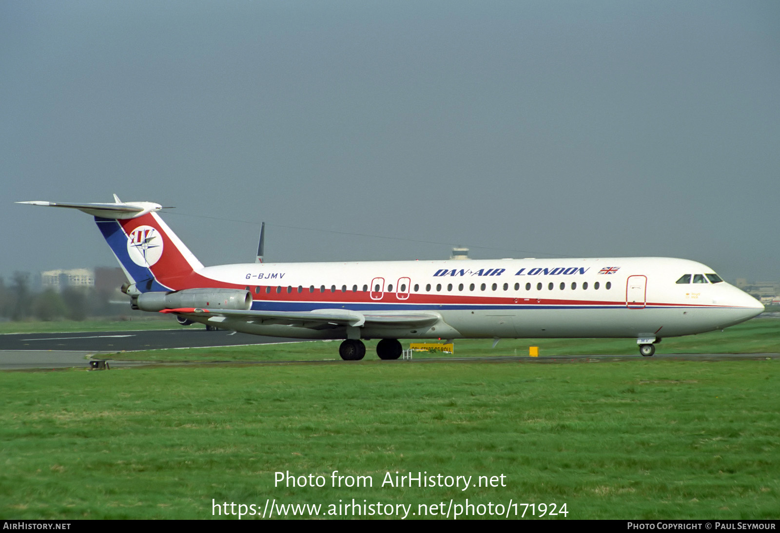 Aircraft Photo of G-BJMV | BAC 111-531FS One-Eleven | Dan-Air London | AirHistory.net #171924