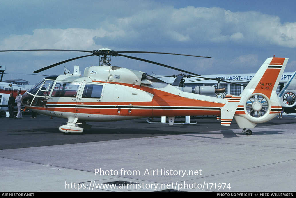 Aircraft Photo of F-WVKE | Aerospatiale SA-365C Dauphin 2 | AirHistory.net #171974