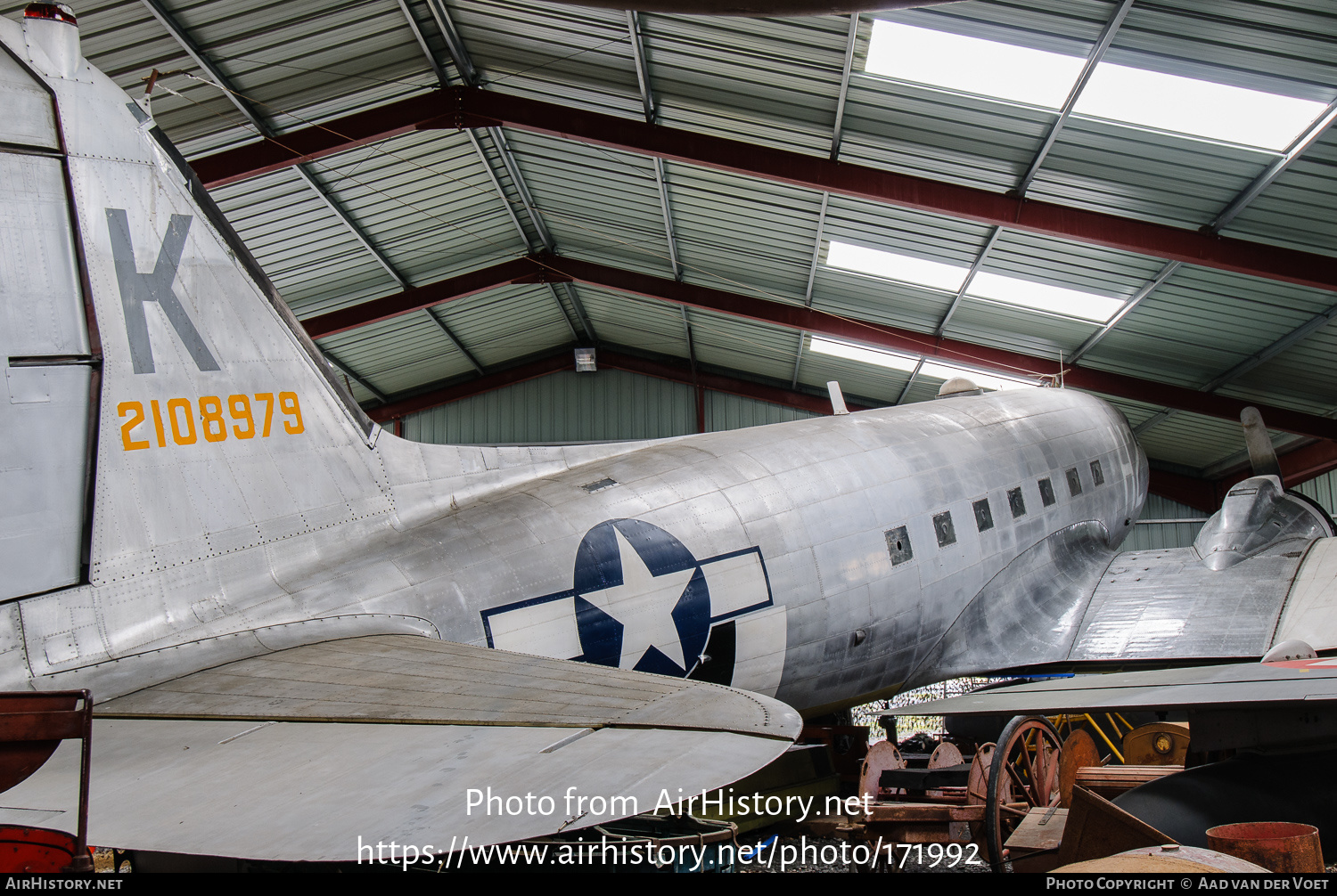 Aircraft Photo of 42-108979 / 2108979 | Douglas C-47D Skytrain | USA - Air Force | AirHistory.net #171992