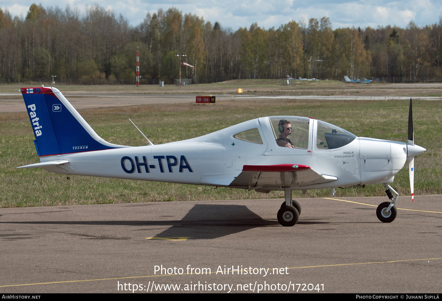 Aircraft Photo of OH-TPA | Tecnam P-2002JF Sierra | Patria Pilot Training | AirHistory.net #172041