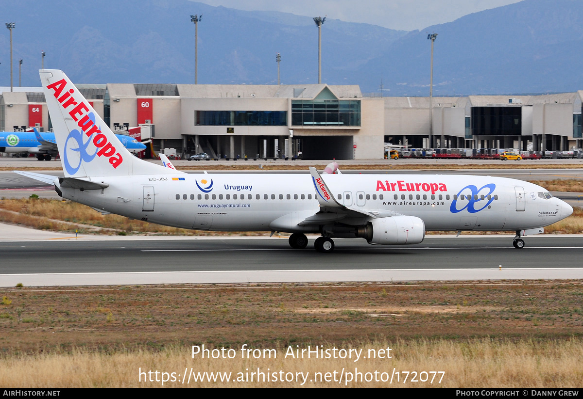 Aircraft Photo of EC-JBJ | Boeing 737-85P | Air Europa | AirHistory.net #172077