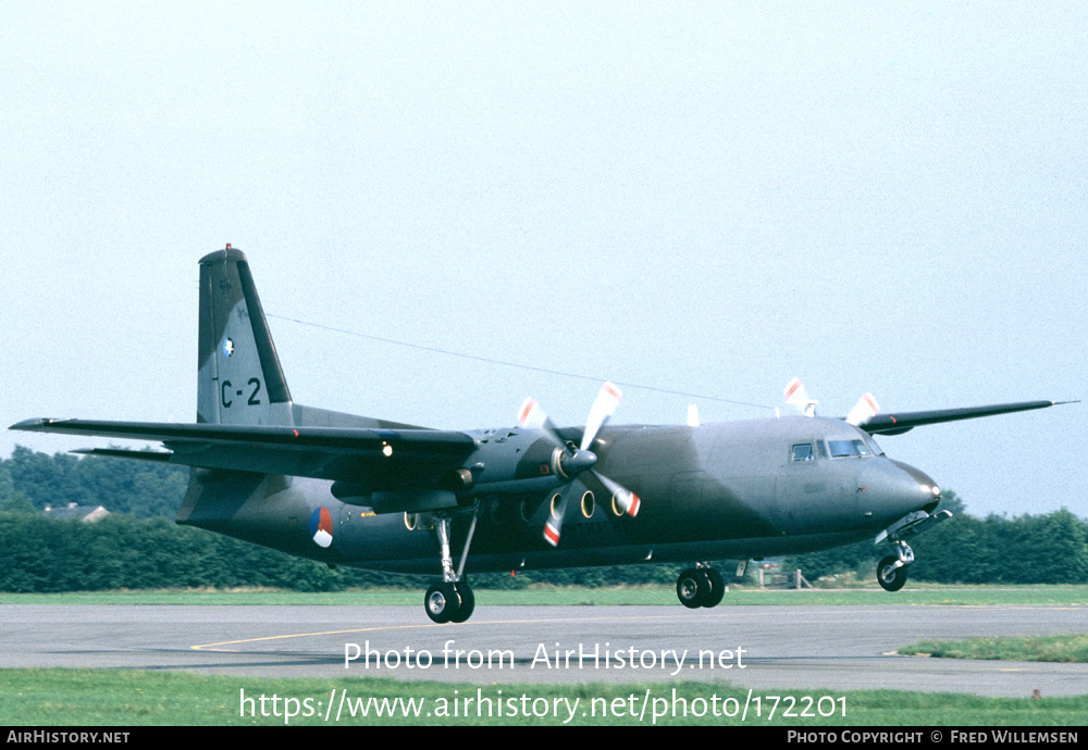 Aircraft Photo of C-2 | Fokker F27-100 Friendship | Netherlands - Air Force | AirHistory.net #172201