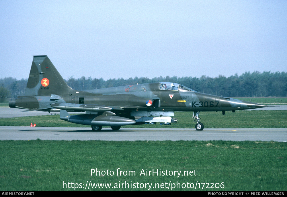 Aircraft Photo of K-3067 | Canadair NF-5A | Netherlands - Air Force | AirHistory.net #172206