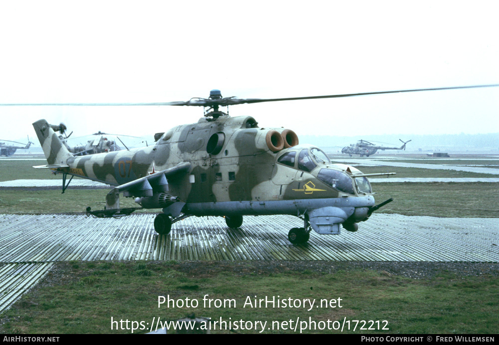 Aircraft Photo of 07 yellow | Mil Mi-24D | Russia - Air Force | AirHistory.net #172212