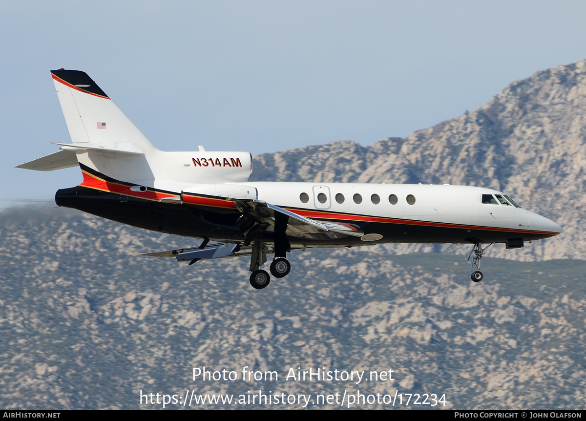 Aircraft Photo of N314AM | Dassault Falcon 50 | AirHistory.net #172234