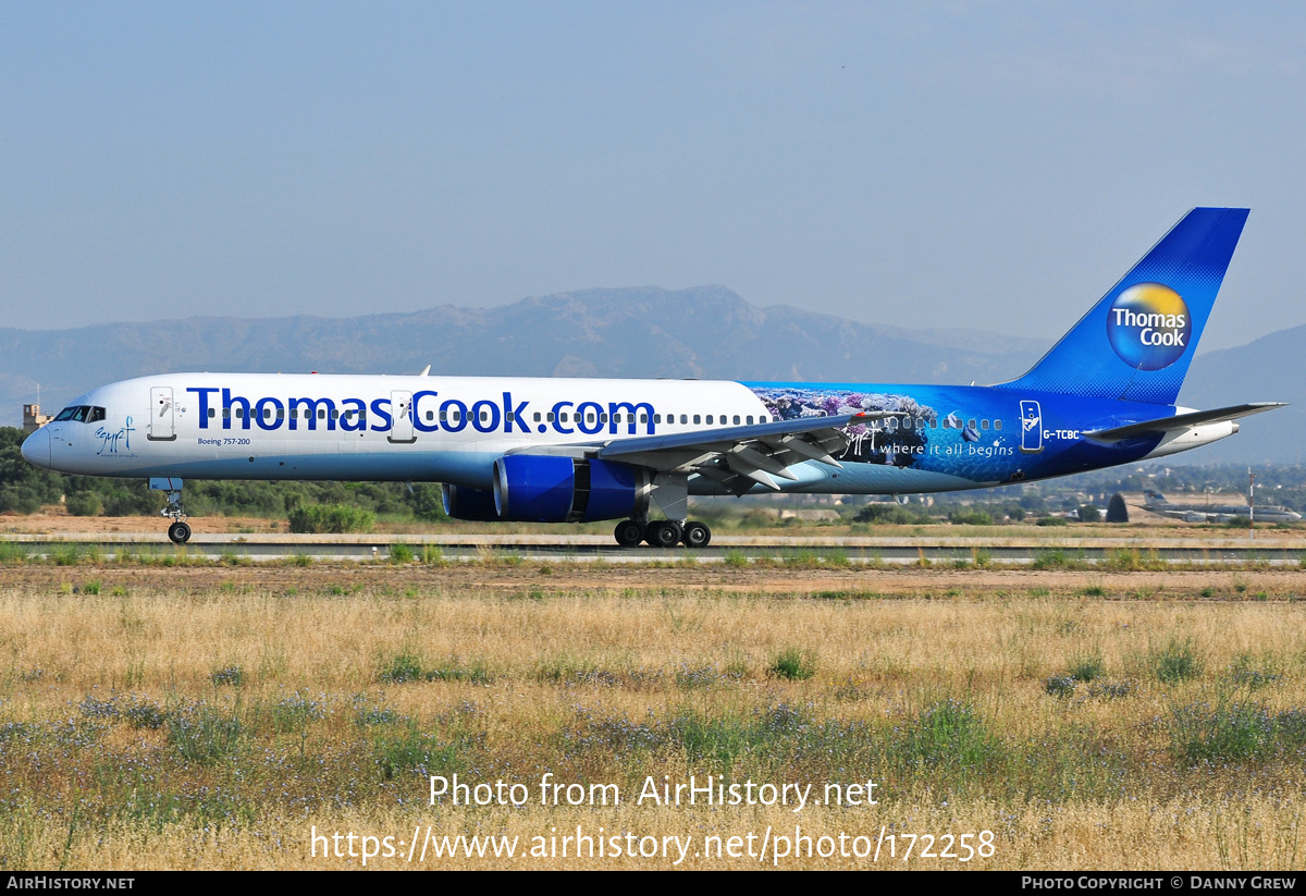 Aircraft Photo of G-TCBC | Boeing 757-236 | Thomas Cook Airlines | AirHistory.net #172258