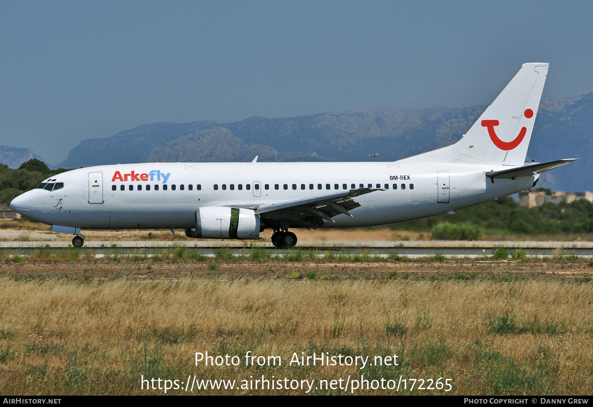 Aircraft Photo of OM-BEX | Boeing 737-382 | ArkeFly | AirHistory.net #172265