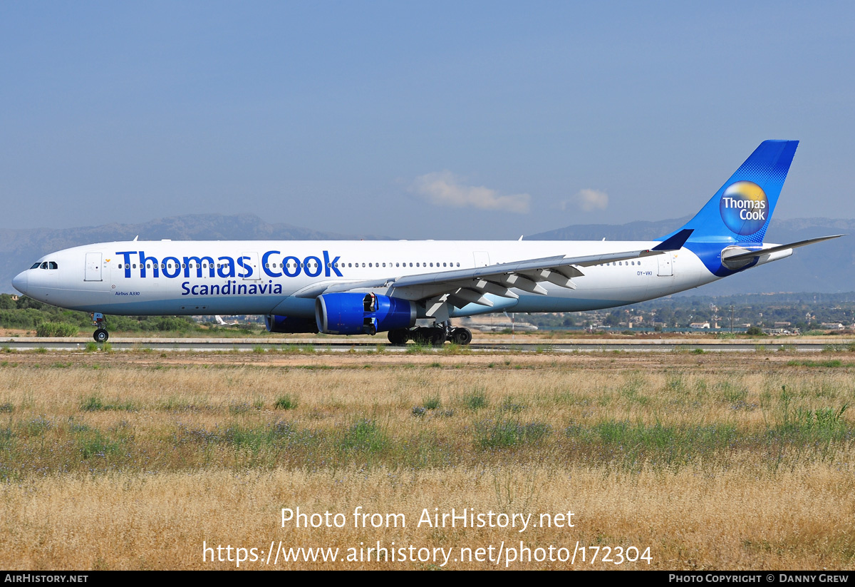 Aircraft Photo of OY-VKI | Airbus A330-343E | Thomas Cook Airlines Scandinavia | AirHistory.net #172304