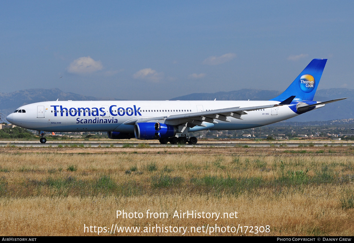 Aircraft Photo of OY-VKG | Airbus A330-343 | Thomas Cook Airlines Scandinavia | AirHistory.net #172308