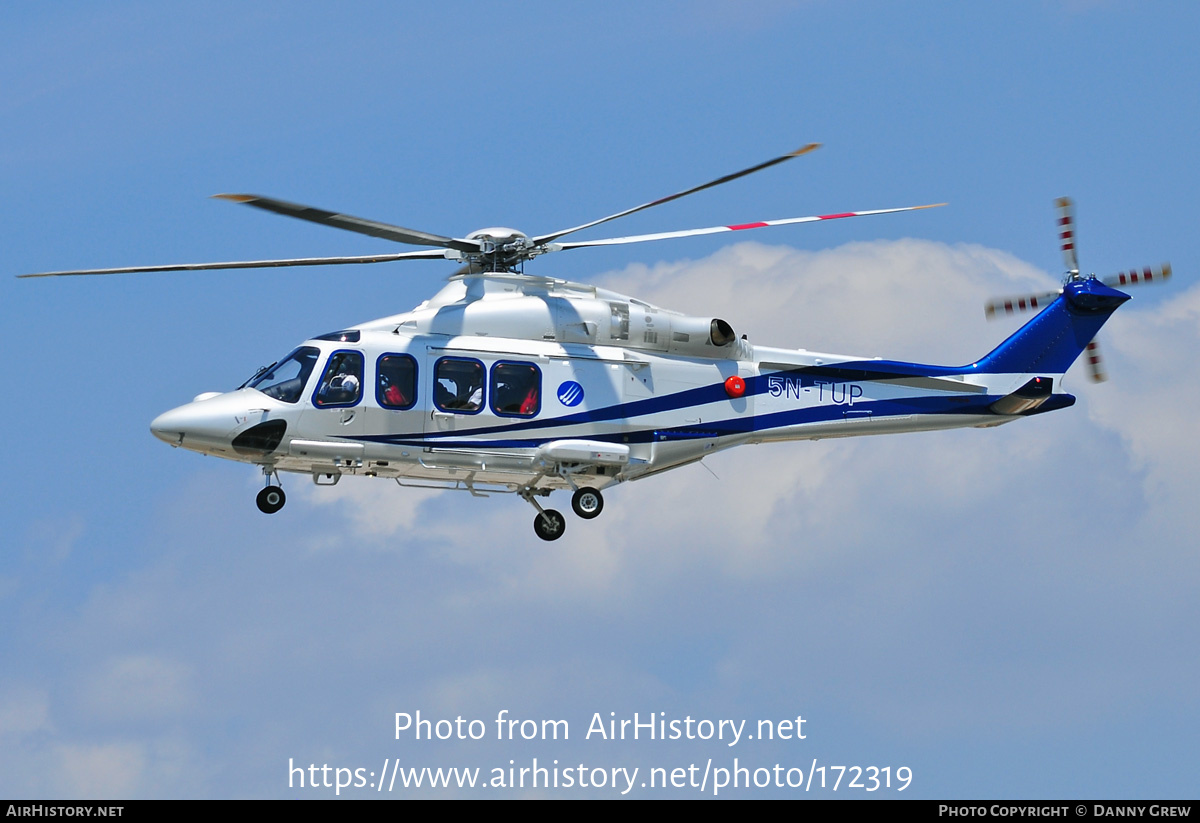 Aircraft Photo of 5N-TUP | AgustaWestland AW-139 | AirHistory.net #172319