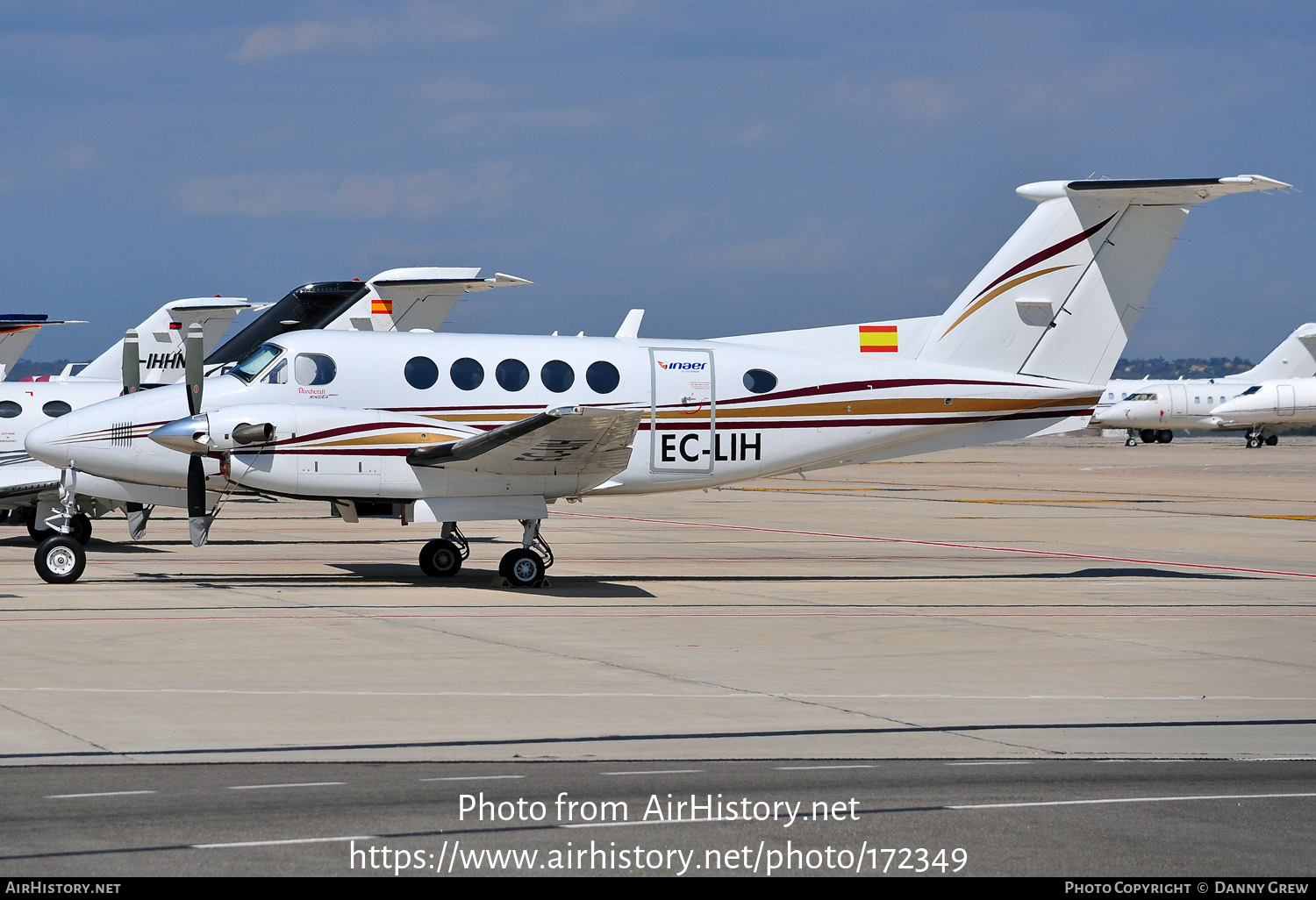 Aircraft Photo of EC-LIH | Hawker Beechcraft B200GT King Air | Inaer | AirHistory.net #172349