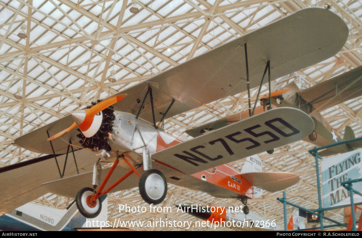 Aircraft Photo Of N7550 Nc7550 Stearman C3b Western Air Express