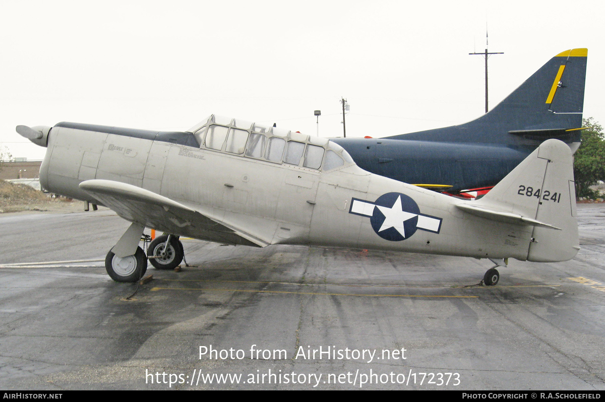 Aircraft Photo of N74108 / 284241 | North American XAT-6E Texan | USA - Air Force | AirHistory.net #172373