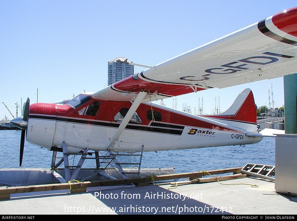 Aircraft Photo of C-GFDI | De Havilland Canada DHC-2 Beaver Mk1 | Baxter Aviation | AirHistory.net #172412