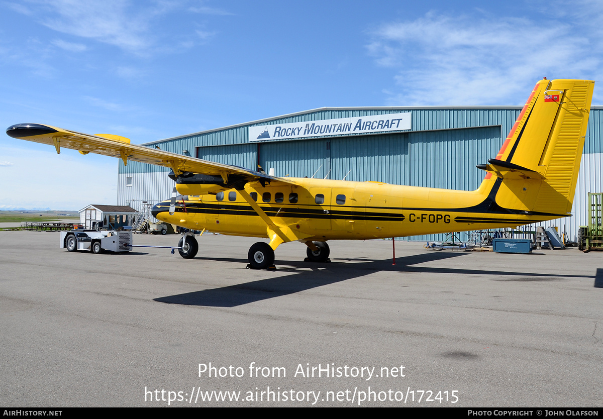 Aircraft Photo of C-FOPG | De Havilland Canada DHC-6-300 Twin Otter | Ontario Ministry of Natural Resources | AirHistory.net #172415