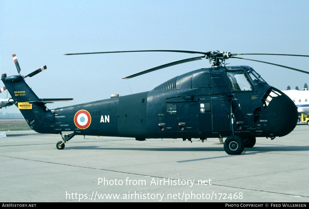 Aircraft Photo of 1376 | Sikorsky HSS-1 | France - Air Force | AirHistory.net #172468