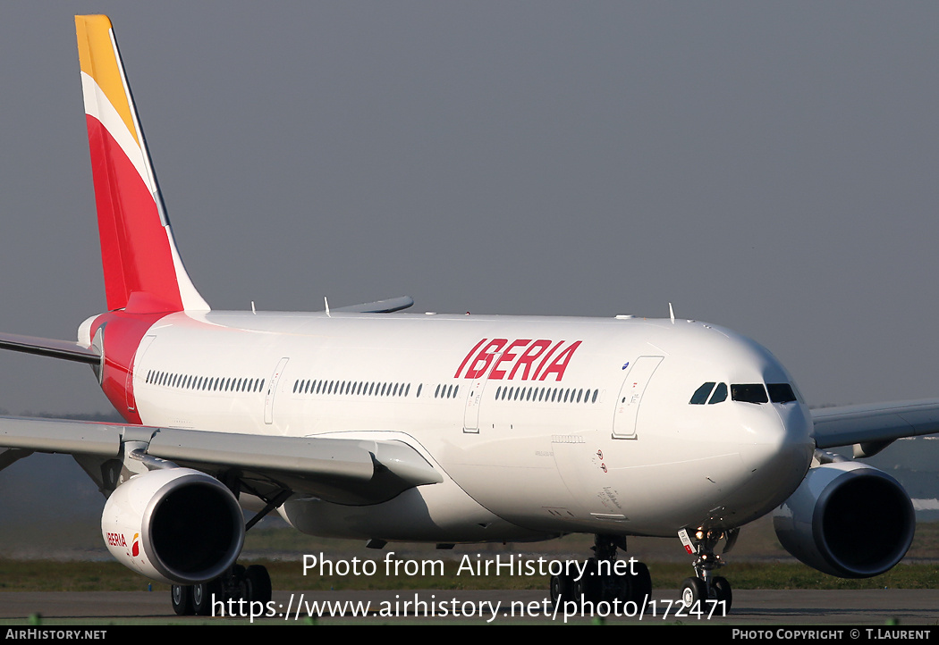 Aircraft Photo of F-WWKG | Airbus A330-303 | Iberia | AirHistory.net #172471