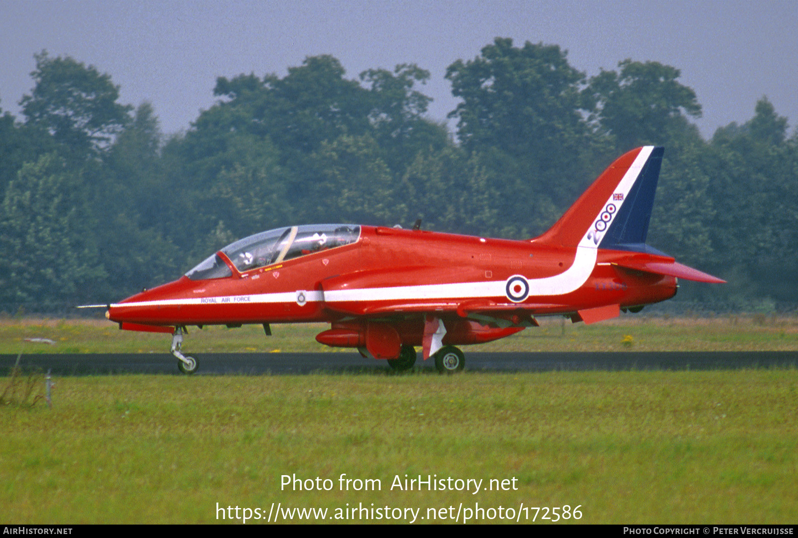 Aircraft Photo of XX308 | British Aerospace Hawk T.1 | UK - Air Force | AirHistory.net #172586