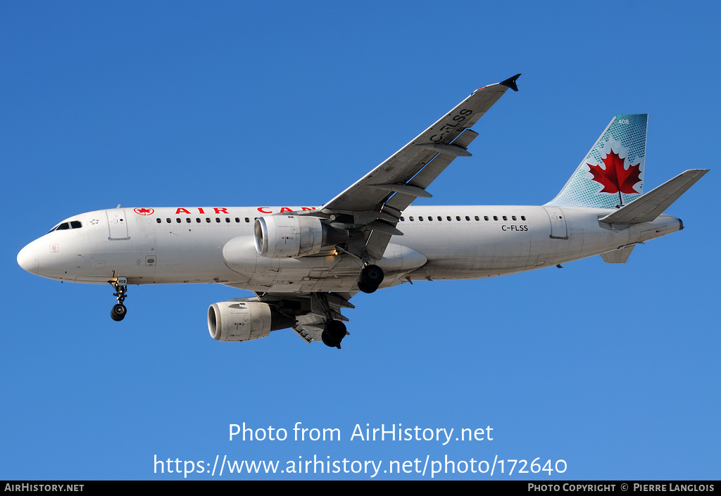 Aircraft Photo of C-FLSS | Airbus A320-211 | Air Canada | AirHistory.net #172640