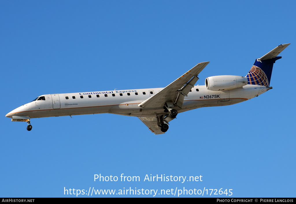 Aircraft Photo of N267SK | Embraer ERJ-145LR (EMB-145LR) | Continental Express | AirHistory.net #172645