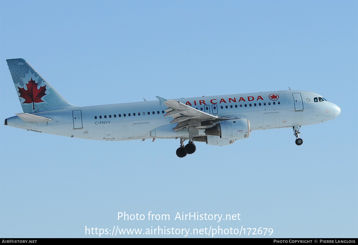 Aircraft Photo of C-FNVV | Airbus A320-211 | Air Canada | AirHistory.net #172679