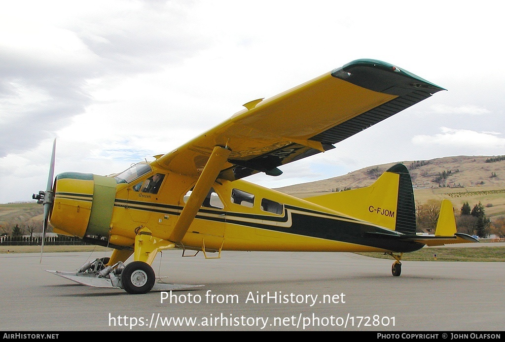 Aircraft Photo of C-FJOM | De Havilland Canada DHC-2 Beaver Mk1 | AirHistory.net #172801