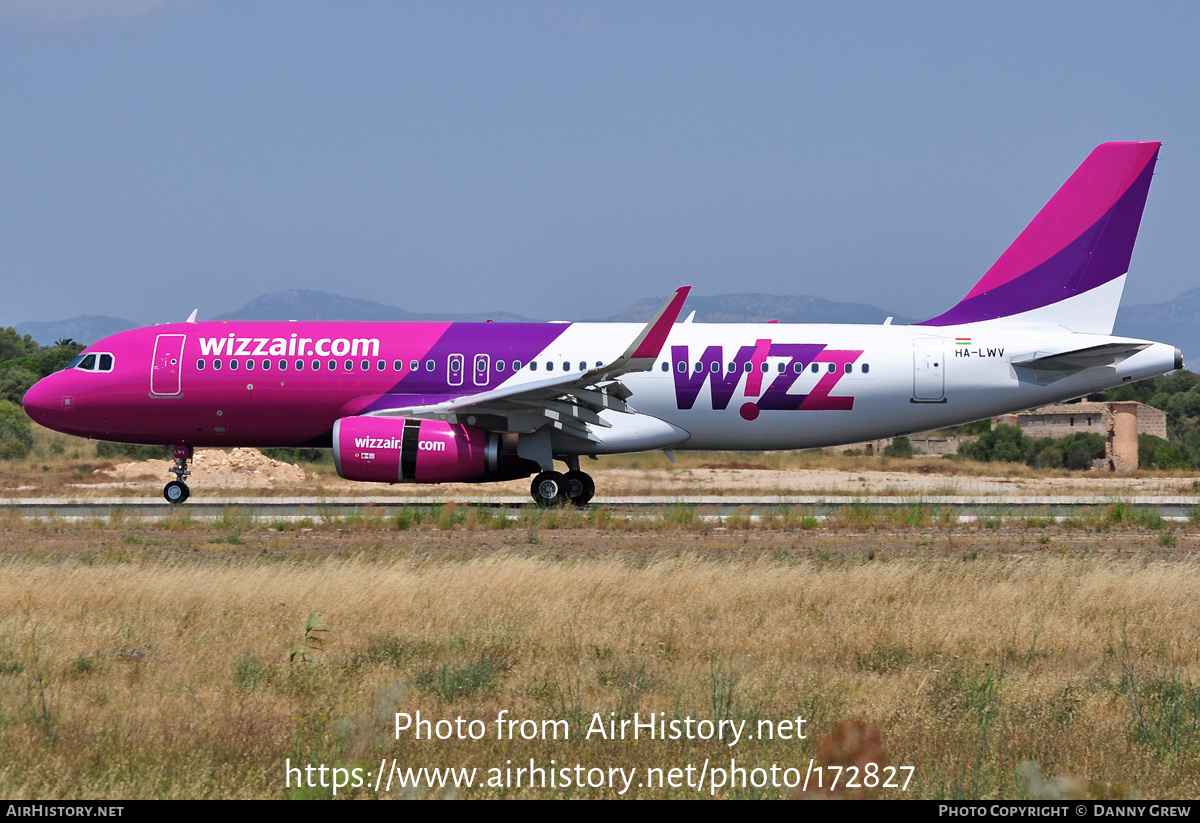 Aircraft Photo of HA-LWV | Airbus A320-232 | Wizz Air | AirHistory.net #172827