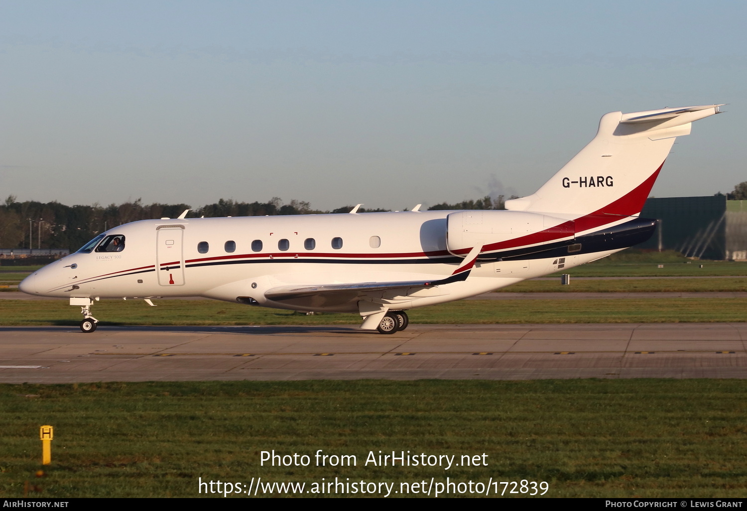 Aircraft Photo of G-HARG | Embraer EMB-550 Legacy 500 | AirHistory.net #172839