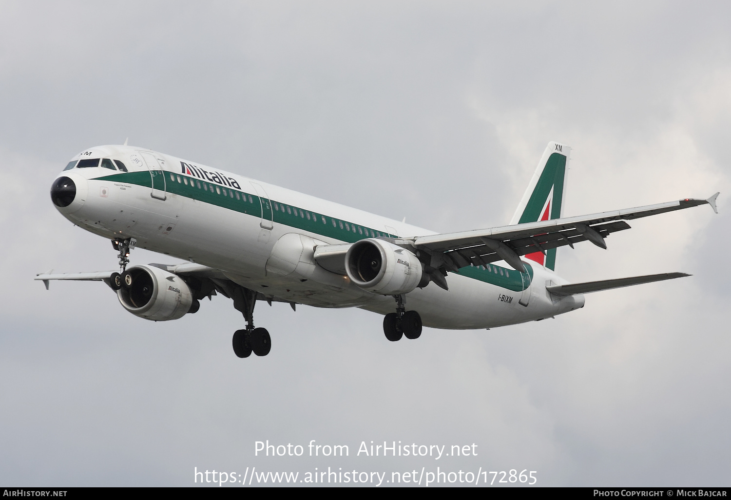 Aircraft Photo of I-BIXM | Airbus A321-112 | Alitalia | AirHistory.net #172865