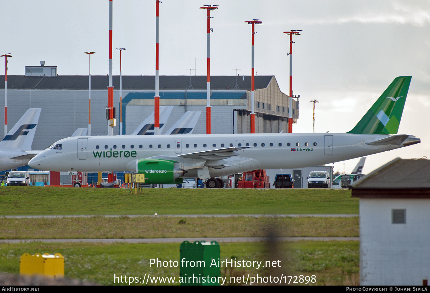 Aircraft Photo of LN-WEX | Embraer 190-E2 (ERJ-190-300) | Widerøe | AirHistory.net #172898