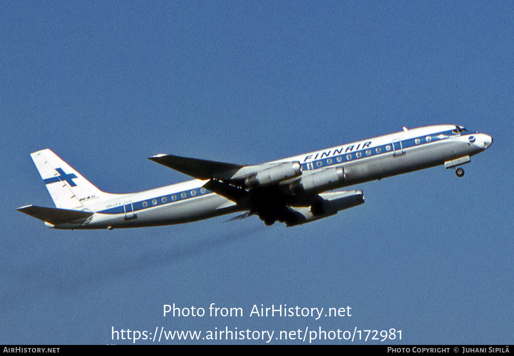 Aircraft Photo of OH-LFZ | McDonnell Douglas DC-8-62 | Finnair | AirHistory.net #172981