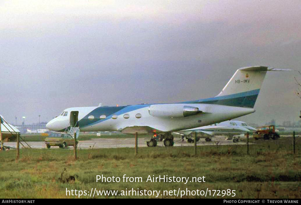 Aircraft Photo of HB-IMV | Grumman G-1159 Gulfstream II | AirHistory.net #172985