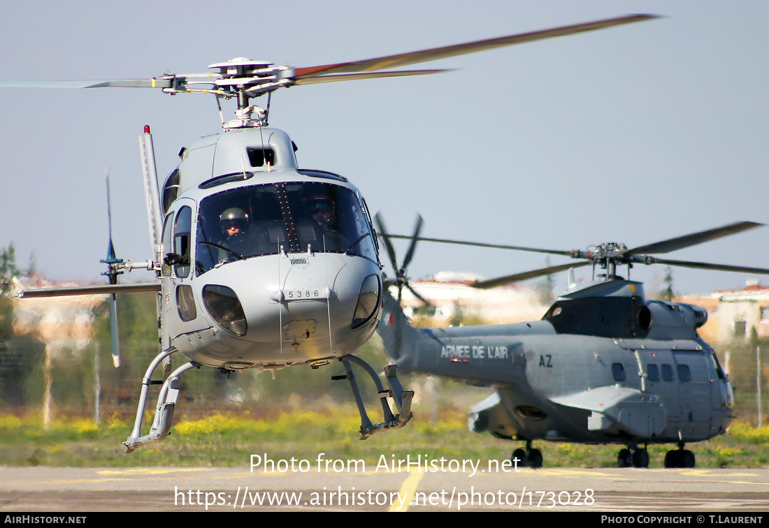 Aircraft Photo of 5386 | Aerospatiale AS-555AN Fennec | France - Air Force | AirHistory.net #173028