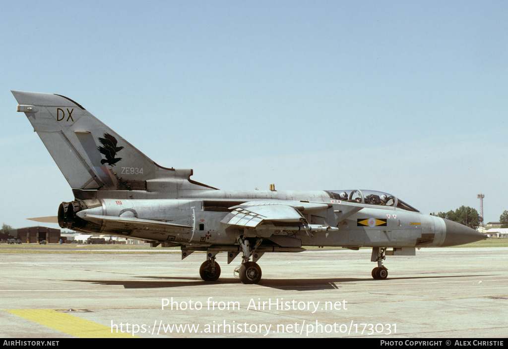 Aircraft Photo of ZE934 | Panavia Tornado F3 | UK - Air Force | AirHistory.net #173031