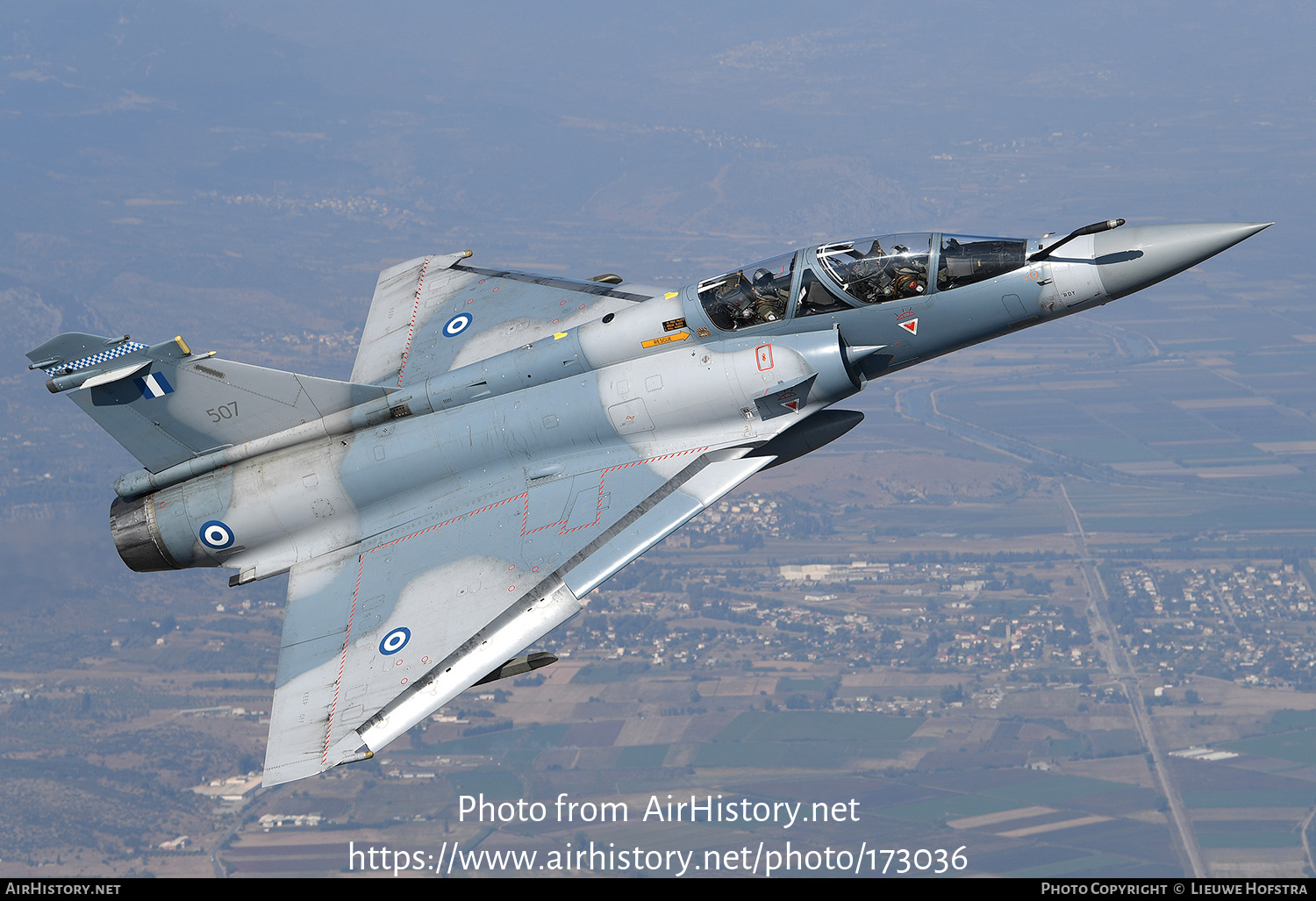 Aircraft Photo of 507 | Dassault Mirage 2000BG | Greece - Air Force | AirHistory.net #173036