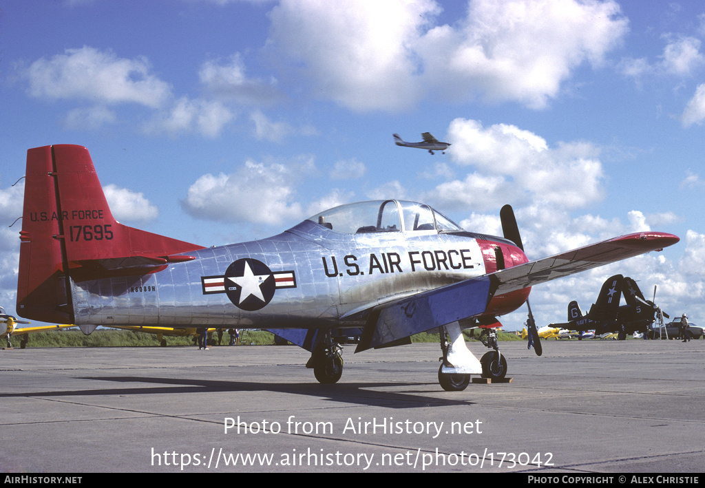 Aircraft Photo of N8089H / 17695 | North American T-28A Trojan | USA - Air Force | AirHistory.net #173042