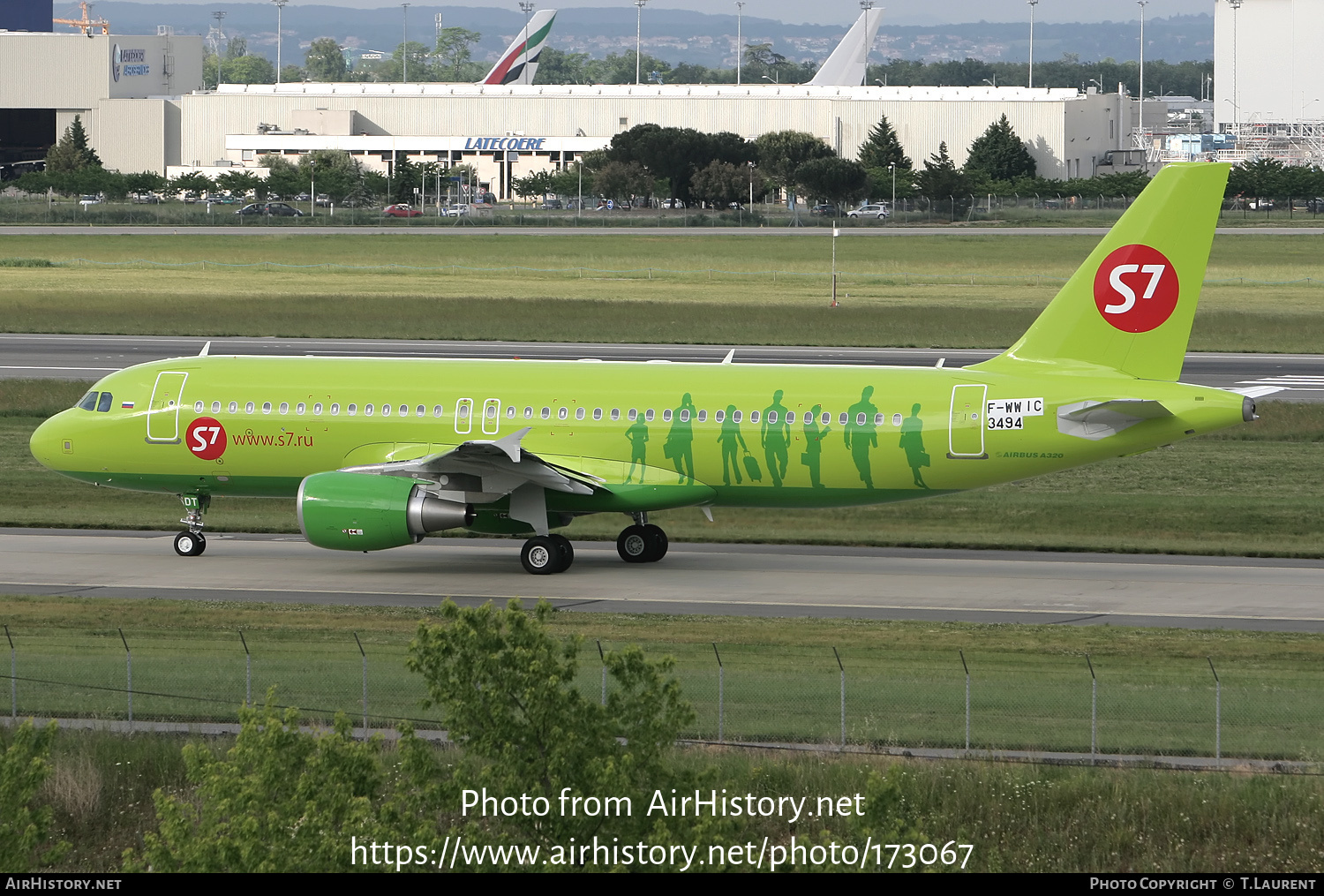 Aircraft Photo of F-WWIC | Airbus A320-214 | S7 Airlines | AirHistory.net #173067