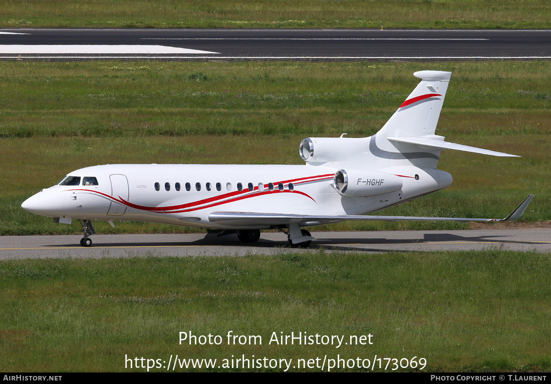 Aircraft Photo of F-HGHF | Dassault Falcon 7X | Dassault Aviation | AirHistory.net #173069