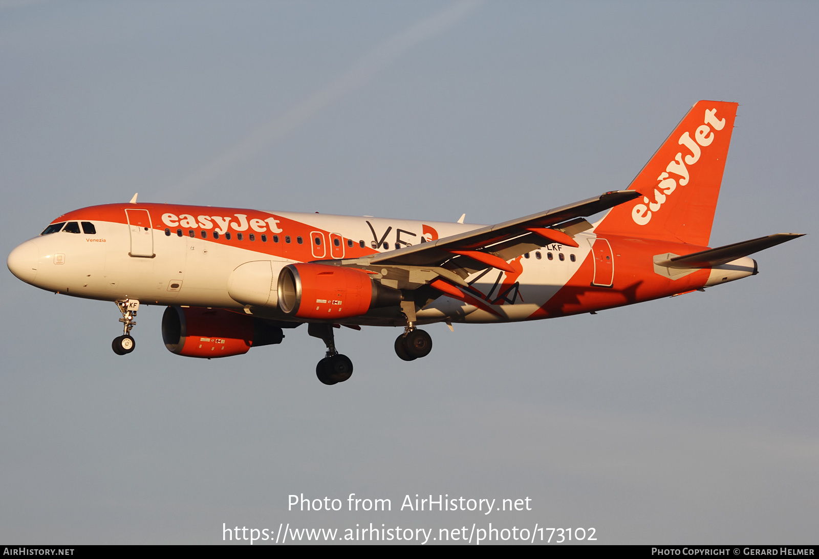 Aircraft Photo of OE-LKF | Airbus A319-111 | EasyJet | AirHistory.net #173102