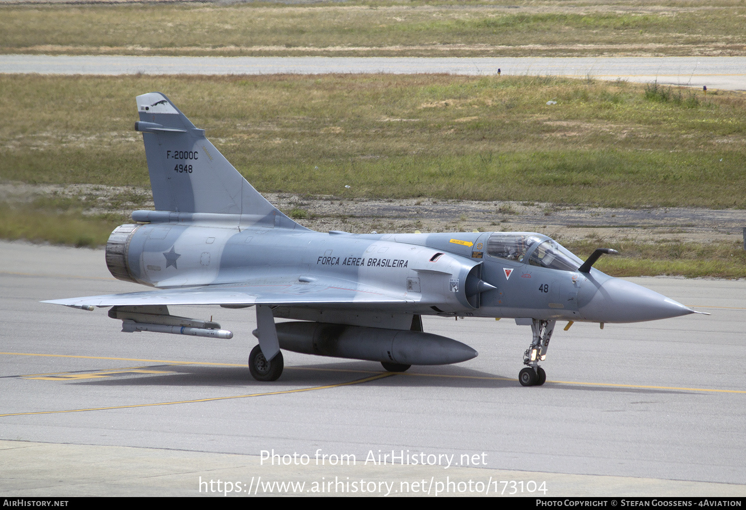 Aircraft Photo of 4948 | Dassault Mirage F-2000 C | Brazil - Air Force | AirHistory.net #173104