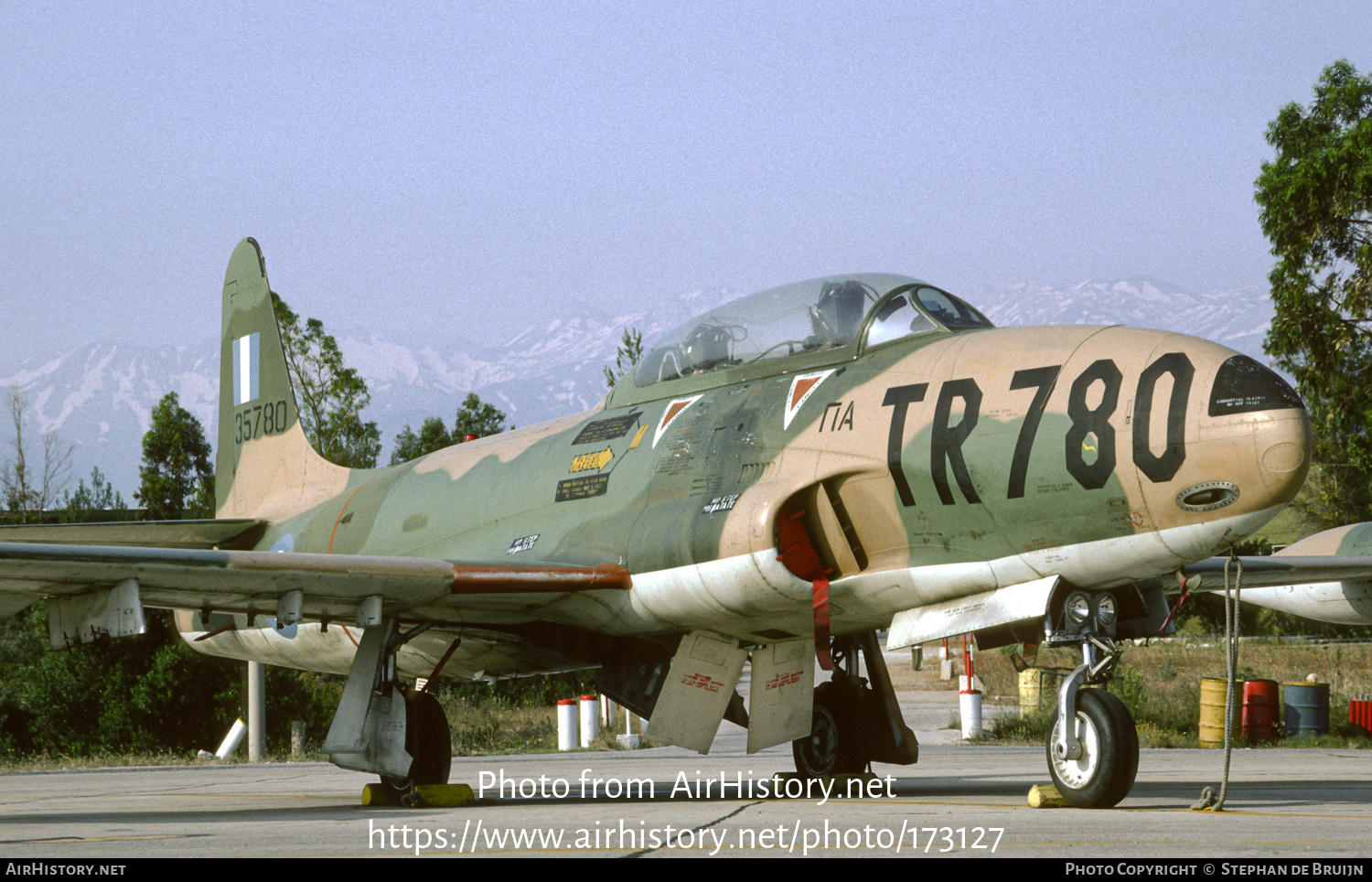 Aircraft Photo of 35780 | Lockheed T-33A | Greece - Air Force | AirHistory.net #173127