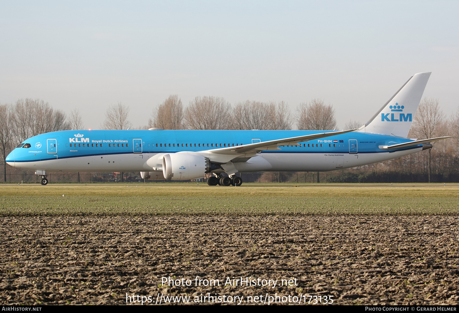 Aircraft Photo of PH-BHM | Boeing 787-9 Dreamliner | KLM - Royal Dutch Airlines | AirHistory.net #173135