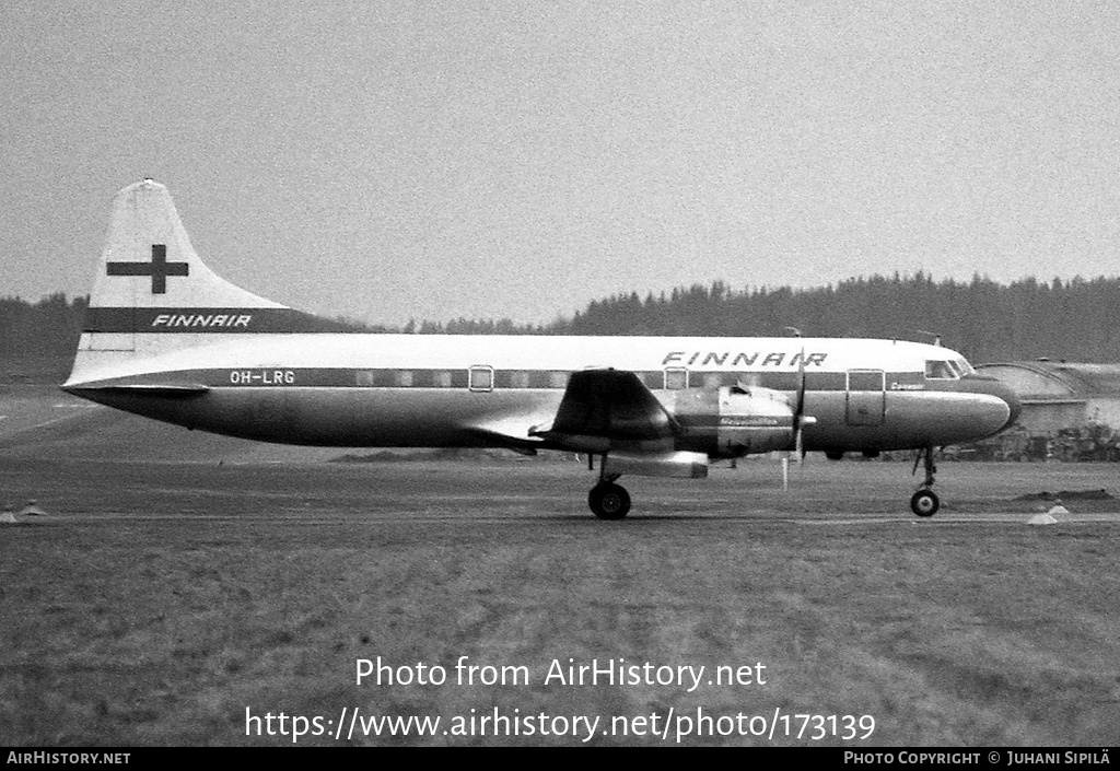 Aircraft Photo of OH-LRG | Convair 440-41 Metropolitan | Finnair | AirHistory.net #173139