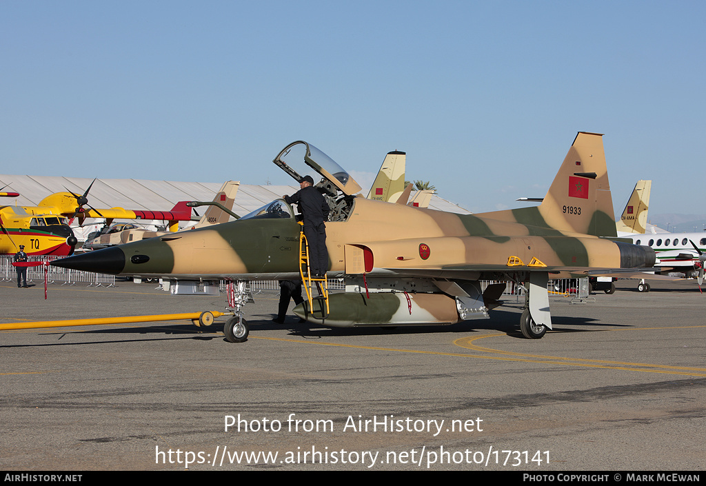 Aircraft Photo of 91933 | Northrop F-5E Tiger II | Morocco - Air Force | AirHistory.net #173141