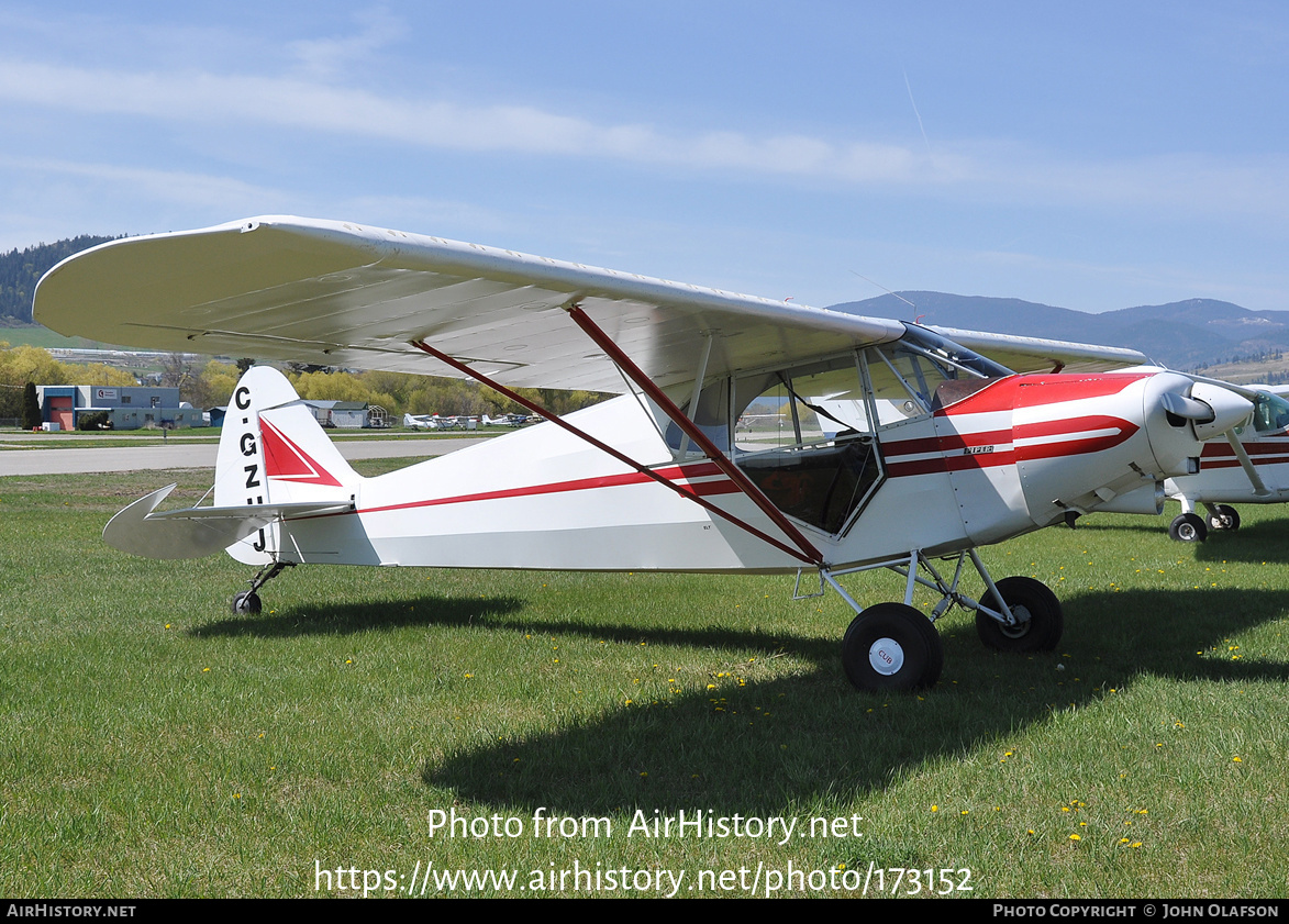 Aircraft Photo of C-GZHJ | Piper J-5A Cub Cruiser | AirHistory.net #173152