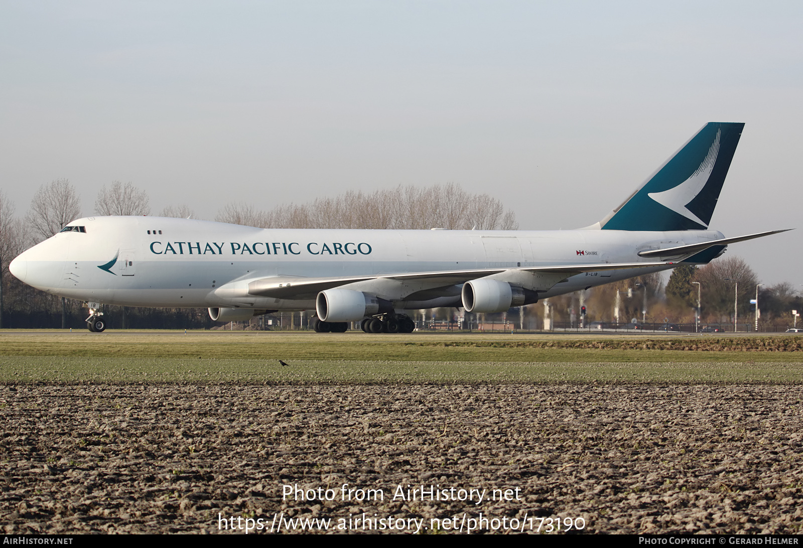 Aircraft Photo of B-LIB | Boeing 747-467F/ER/SCD | Cathay Pacific Airways Cargo | AirHistory.net #173190