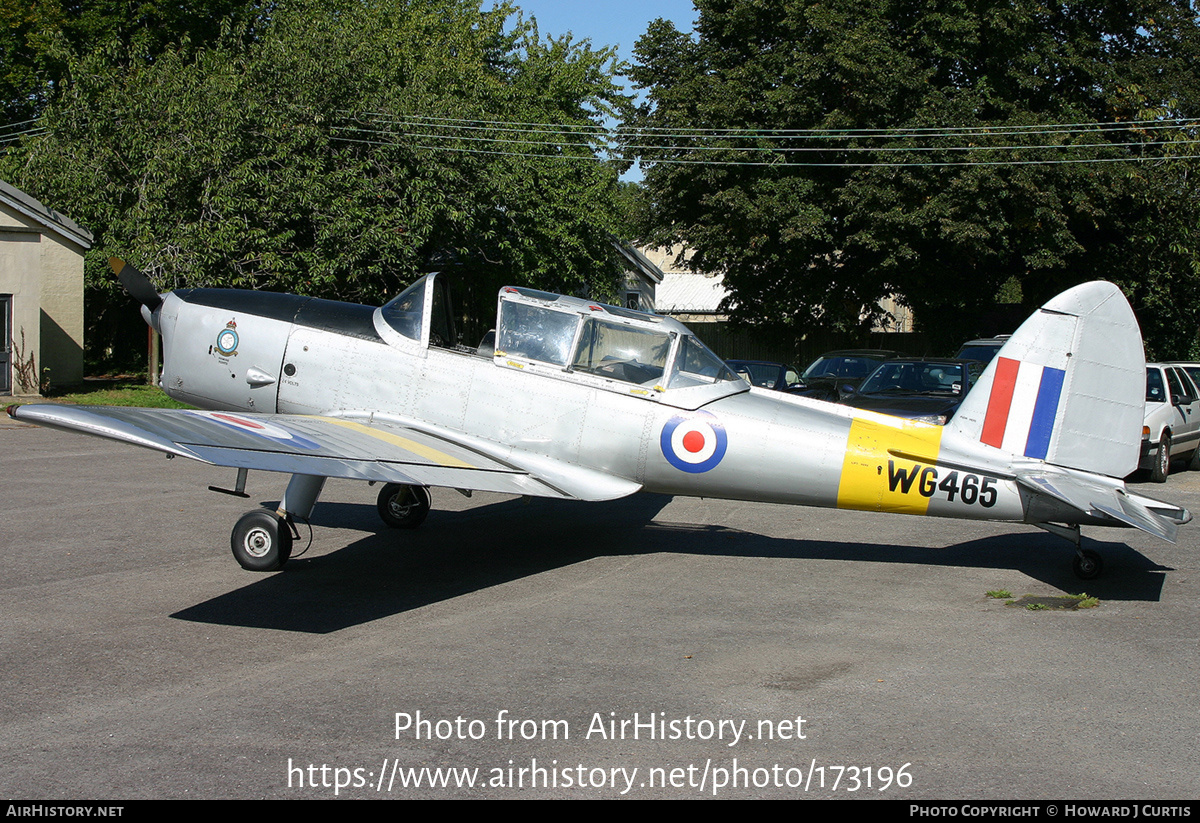 Aircraft Photo of G-BCEY / WG465 | De Havilland DHC-1 Chipmunk Mk22 | UK - Air Force | AirHistory.net #173196