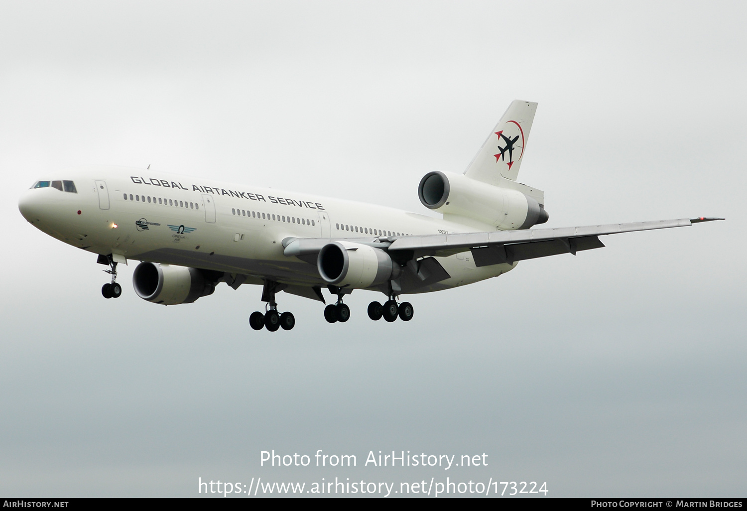 Aircraft Photo of N852V | McDonnell Douglas DC-10-40 | Omega Aerial Refueling Services | AirHistory.net #173224