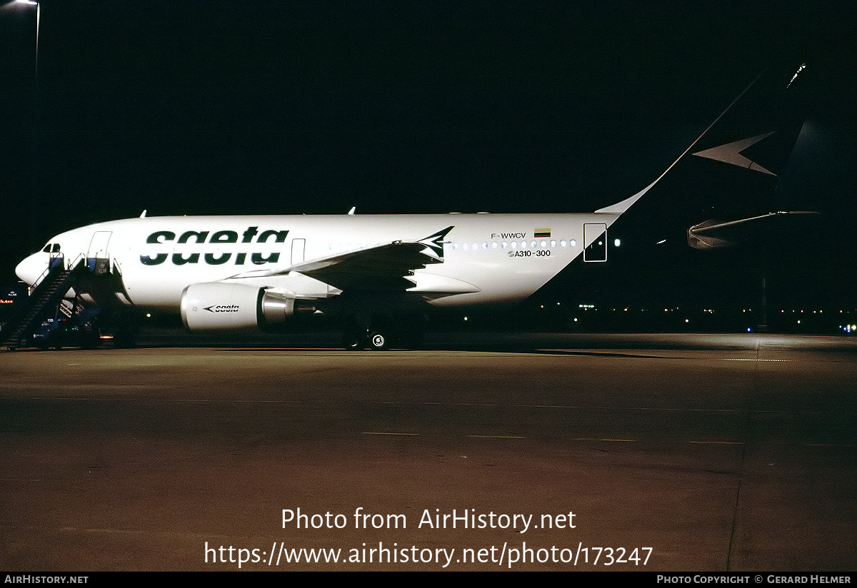 Aircraft Photo of F-WWCV | Airbus A310-304 | SAETA | AirHistory.net #173247