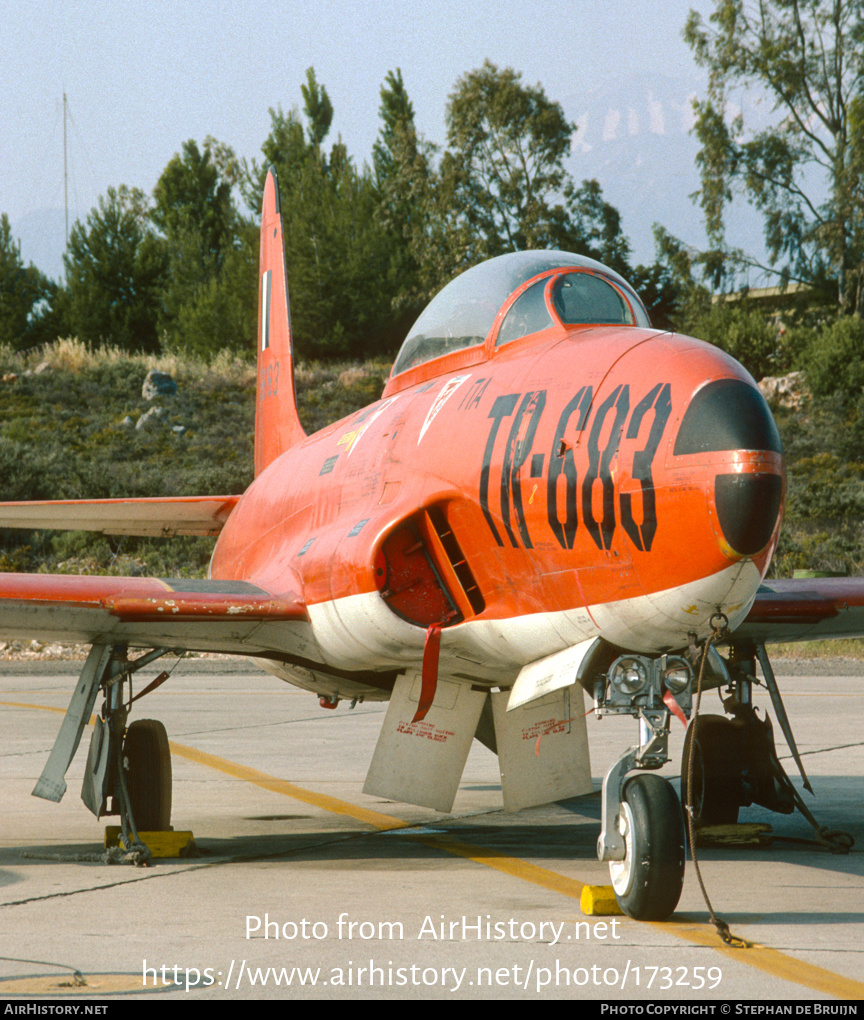 Aircraft Photo of 58683 | Lockheed T-33A | Greece - Air Force | AirHistory.net #173259